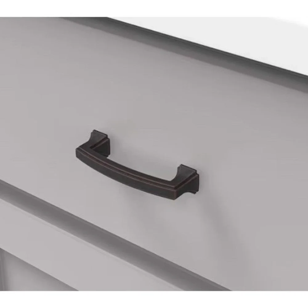 Lot 8 Hickory Hardware P3231-OBH Bridges‎ Oil Rubbed Bronze Cabinet Drawer Pulls